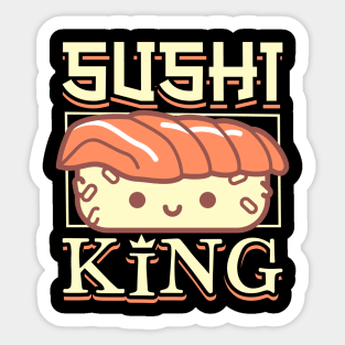 Sushi King Sticker